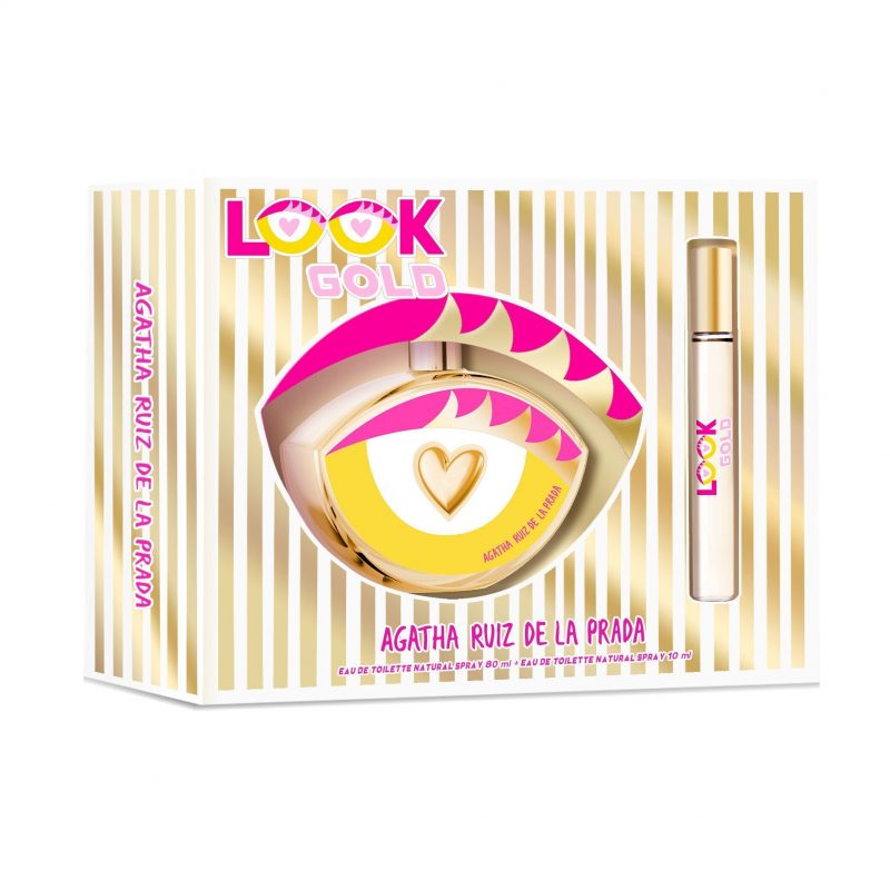 Agatha Ruiz De La Prada Look Gold Estuche