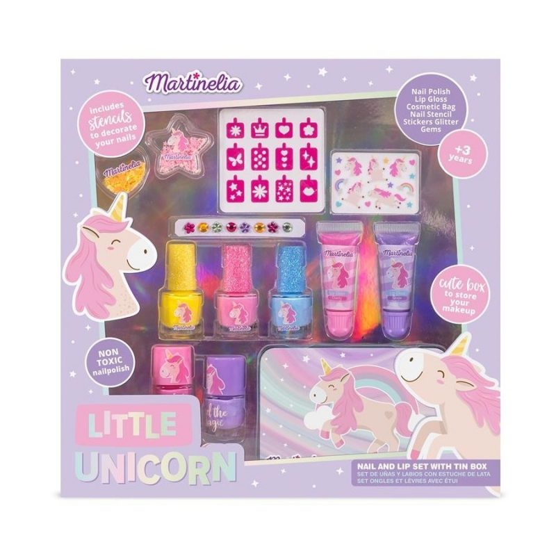 Martinelia Unicornio Set Diseño De Uñas