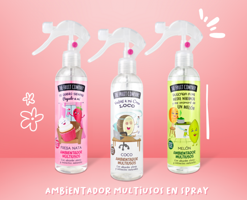 Ambientador Spray The Fruit Company Multiusos